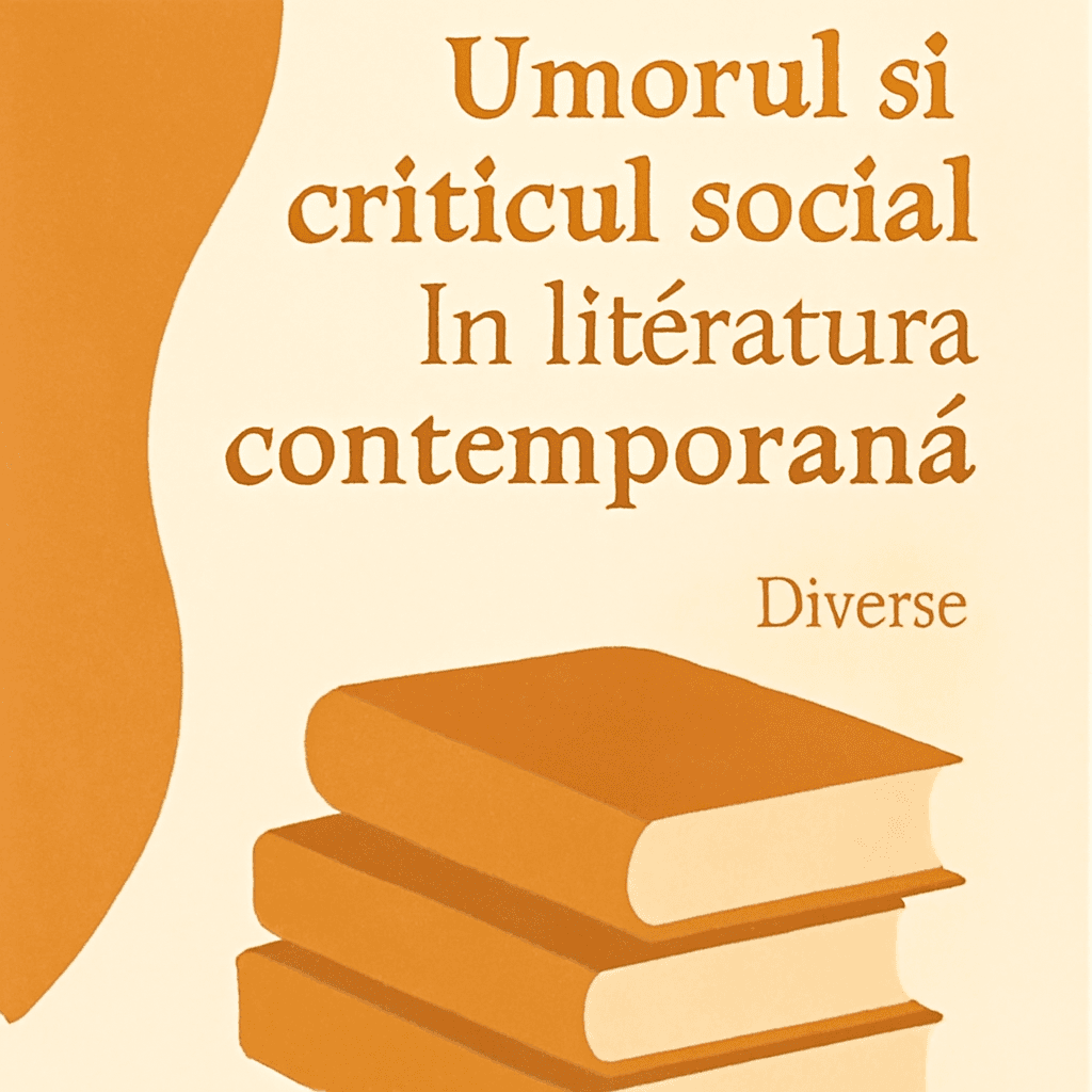 Umorul și criticul social în literatura contemporană